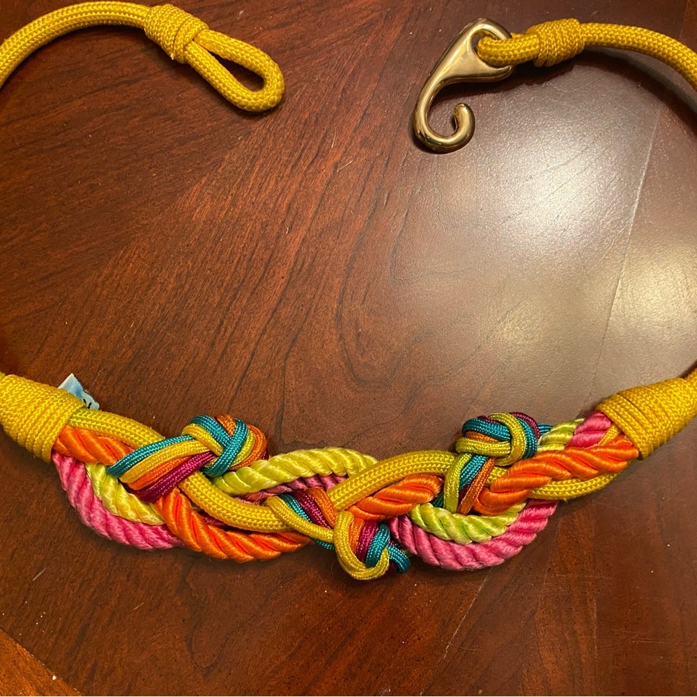🔶VINTAGE🔶Braided Rope Belt - Picture 8 of 8